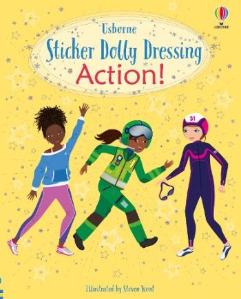 Usborne Sticker Dolly Dressing Book Action